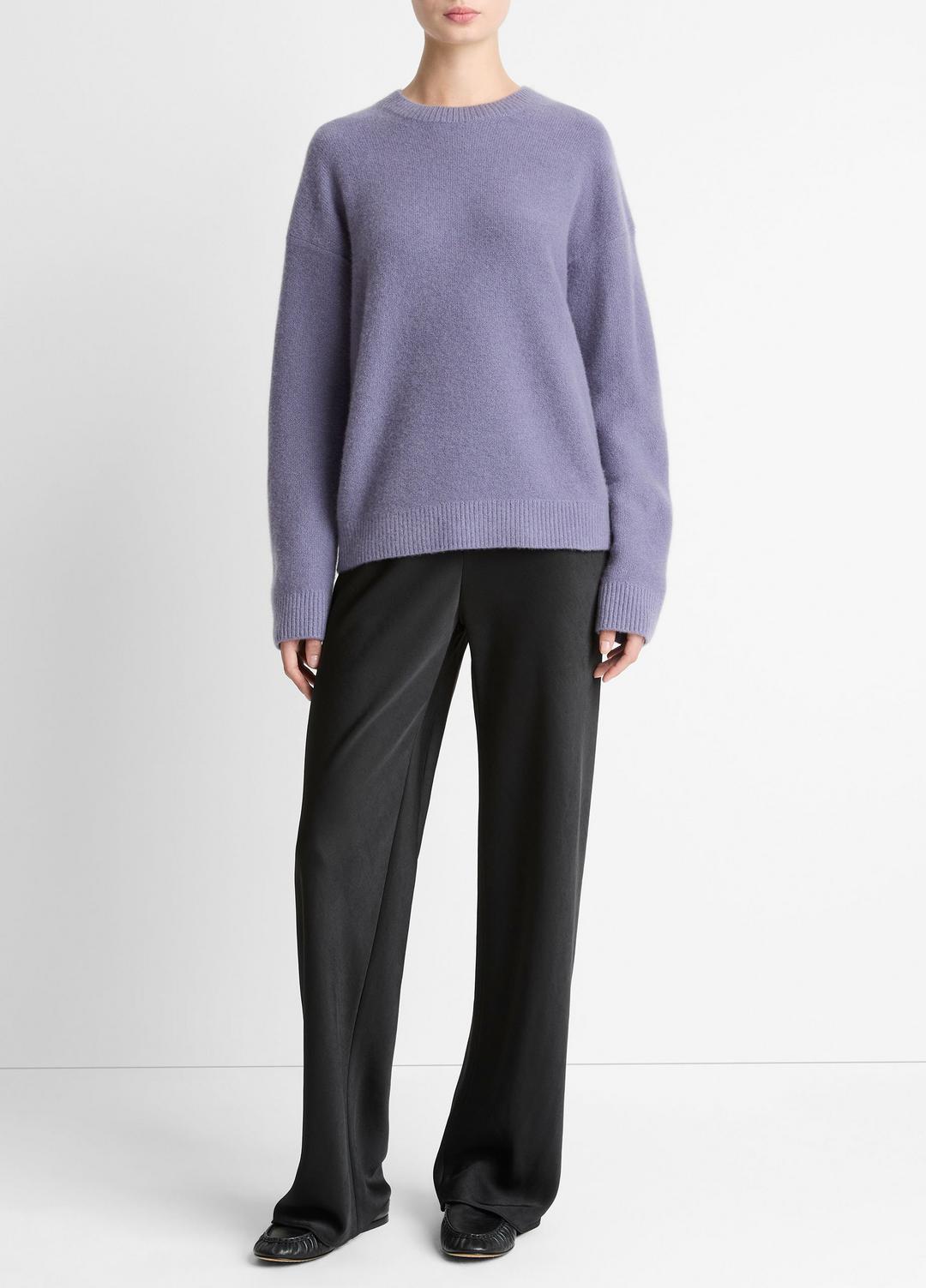 Plush Cashmere Crew Neck Sweater in Crew Neck | VINCE Women