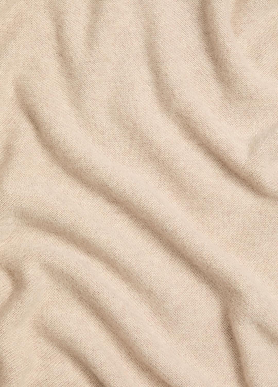 Merino Wool-Cashmere Funnel-Neck Poncho in Accessories | VINCE Women