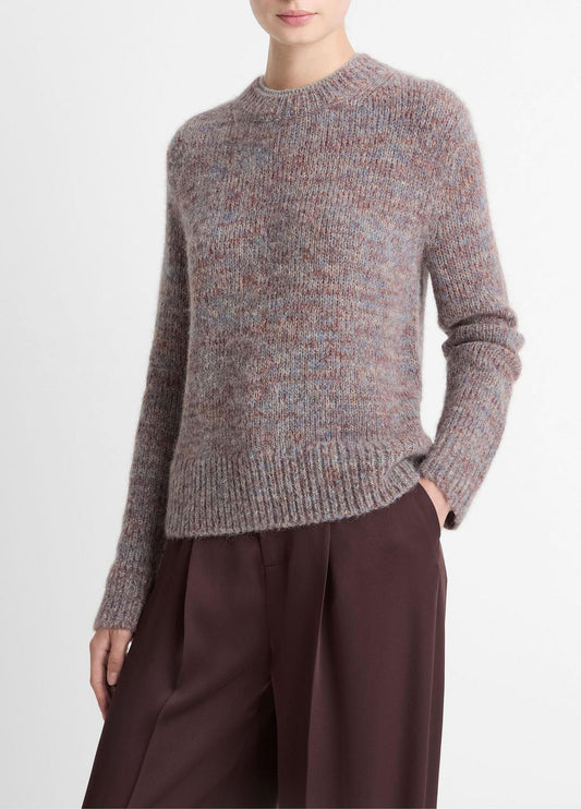 Marled Crew Neck Sweater in Crew Neck | VINCE Women