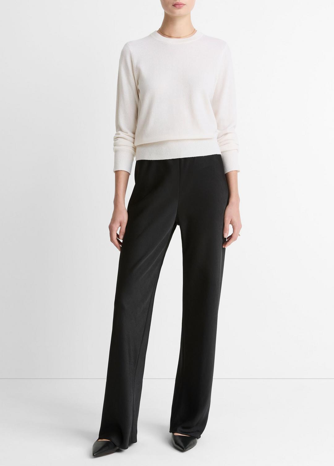 Cashmere Crew Neck Sweater in Crew Neck | VINCE Women