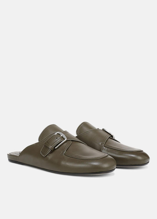 Minetta Leather Loafer Mule in Loafers & Flats | VINCE Women