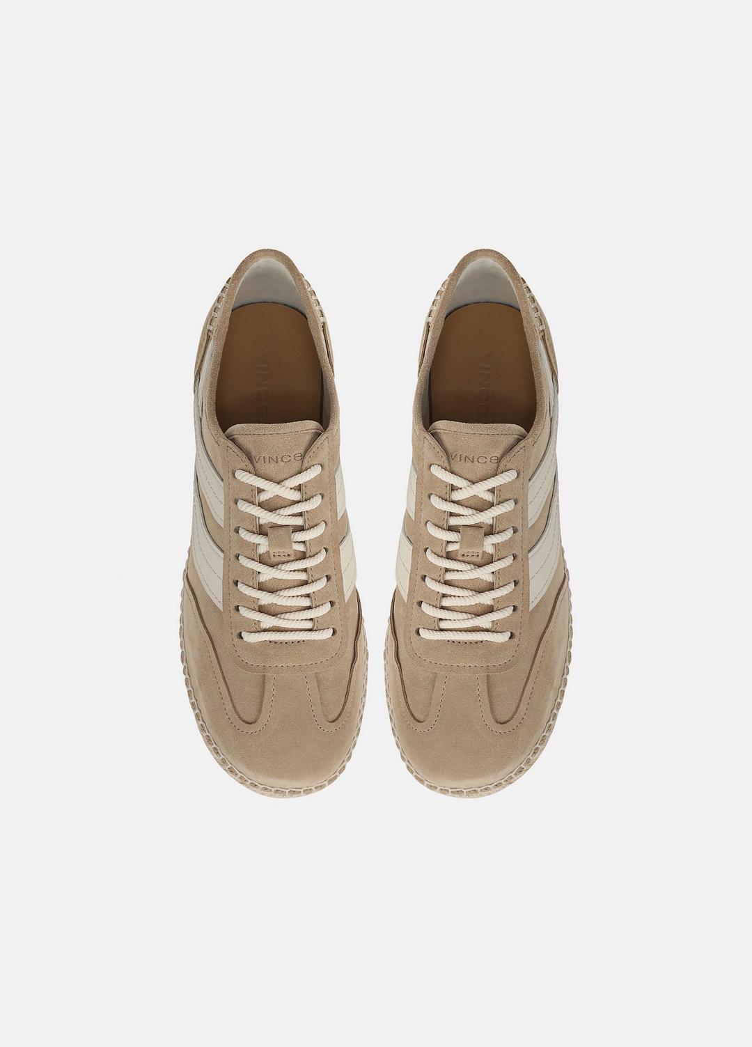 Oasis Suede & Leather Espadrille Sneaker in Sneakers | VINCE Women