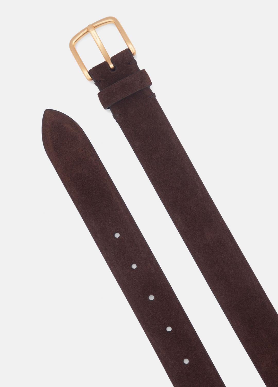 Women’s 32mm Suede Belt in Belts | VINCE Women