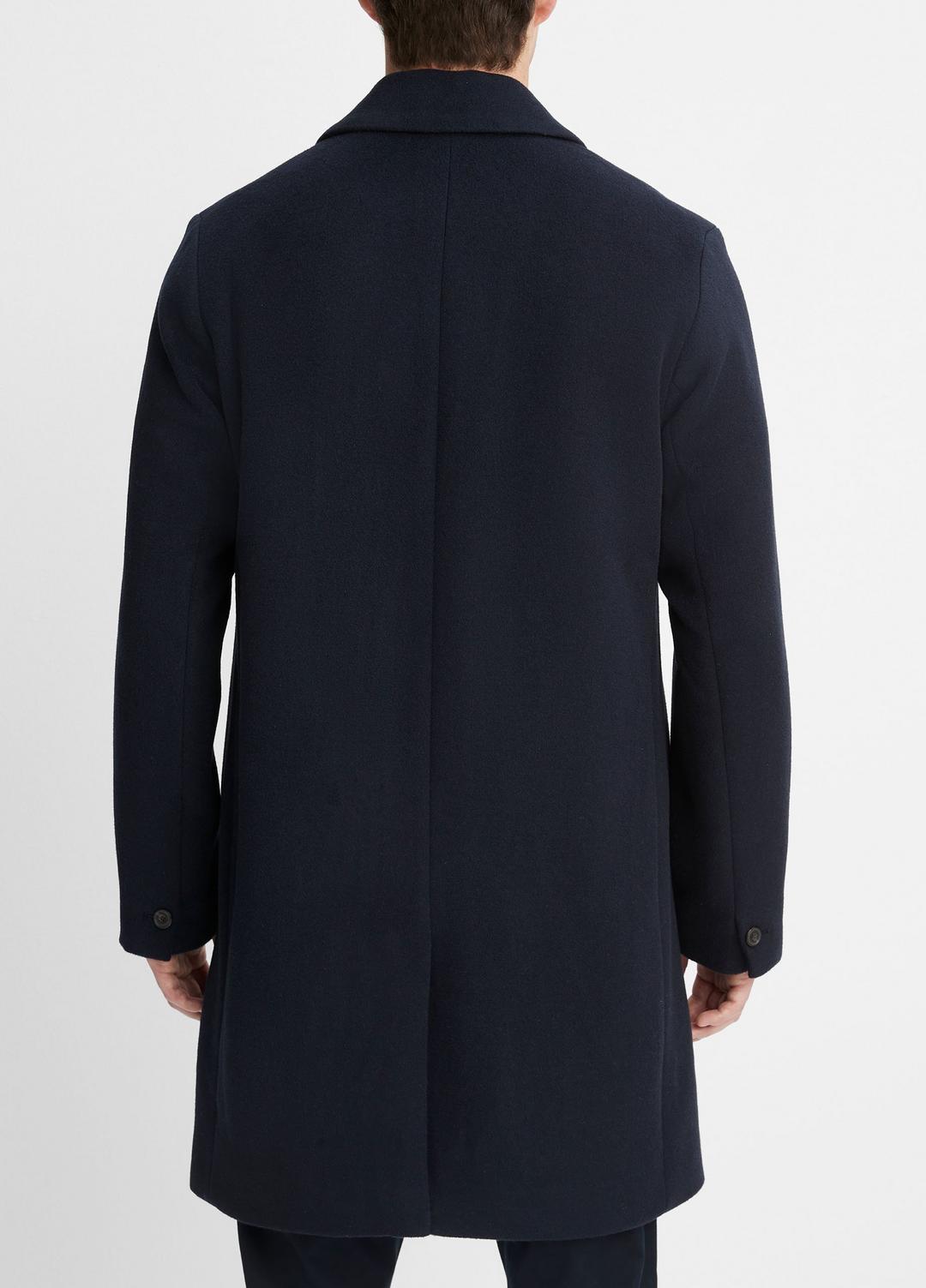 Classic Italian Wool-Blend Coat in Jackets & Outerwear | VINCE Men