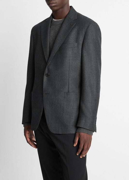 Wool Relaxed Sport Coat in Blazers | VINCE Men