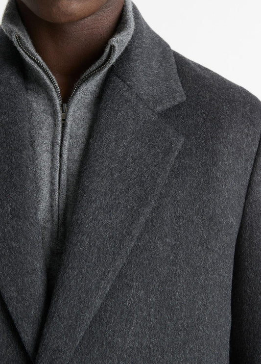 Classic Italian Wool-Blend Coat in Jackets & Outerwear | VINCE Men