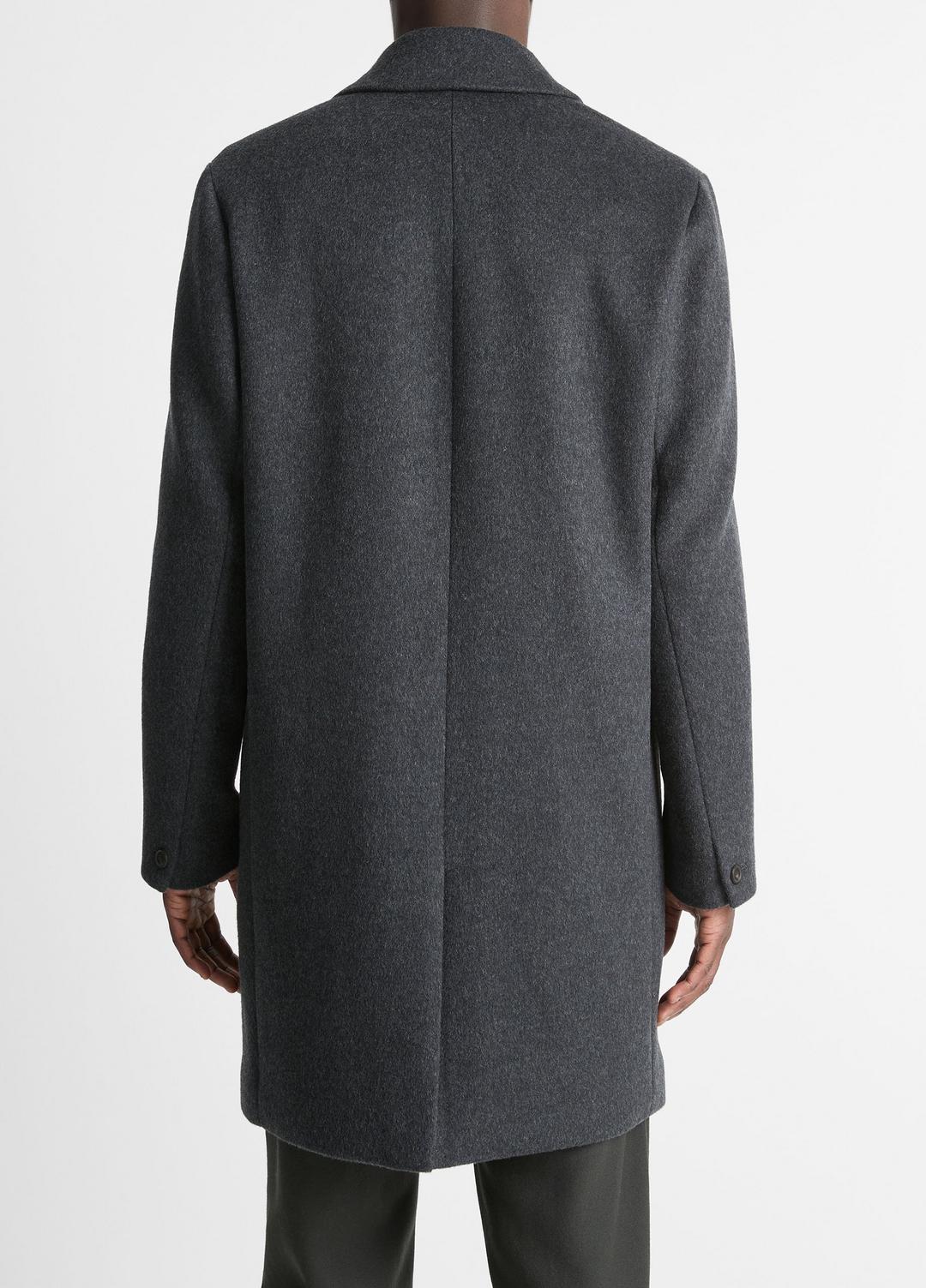Classic Italian Wool-Blend Coat in Jackets & Outerwear | VINCE Men