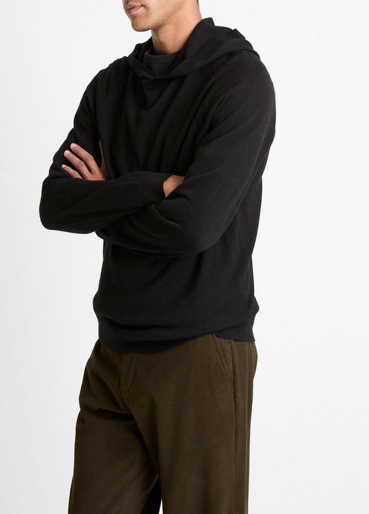 Featherweight Merino Wool-Cashmere Hoodie in Sweatshirts & Hoodies | VINCE Men