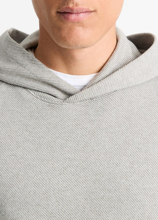 Broken Twill Pullover Hoodie in Sweatshirts & Hoodies | VINCE Men