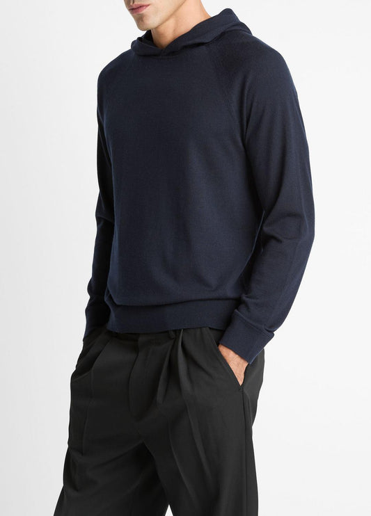 Featherweight Merino Wool-Cashmere Hoodie in Sweatshirts & Hoodies | VINCE Men