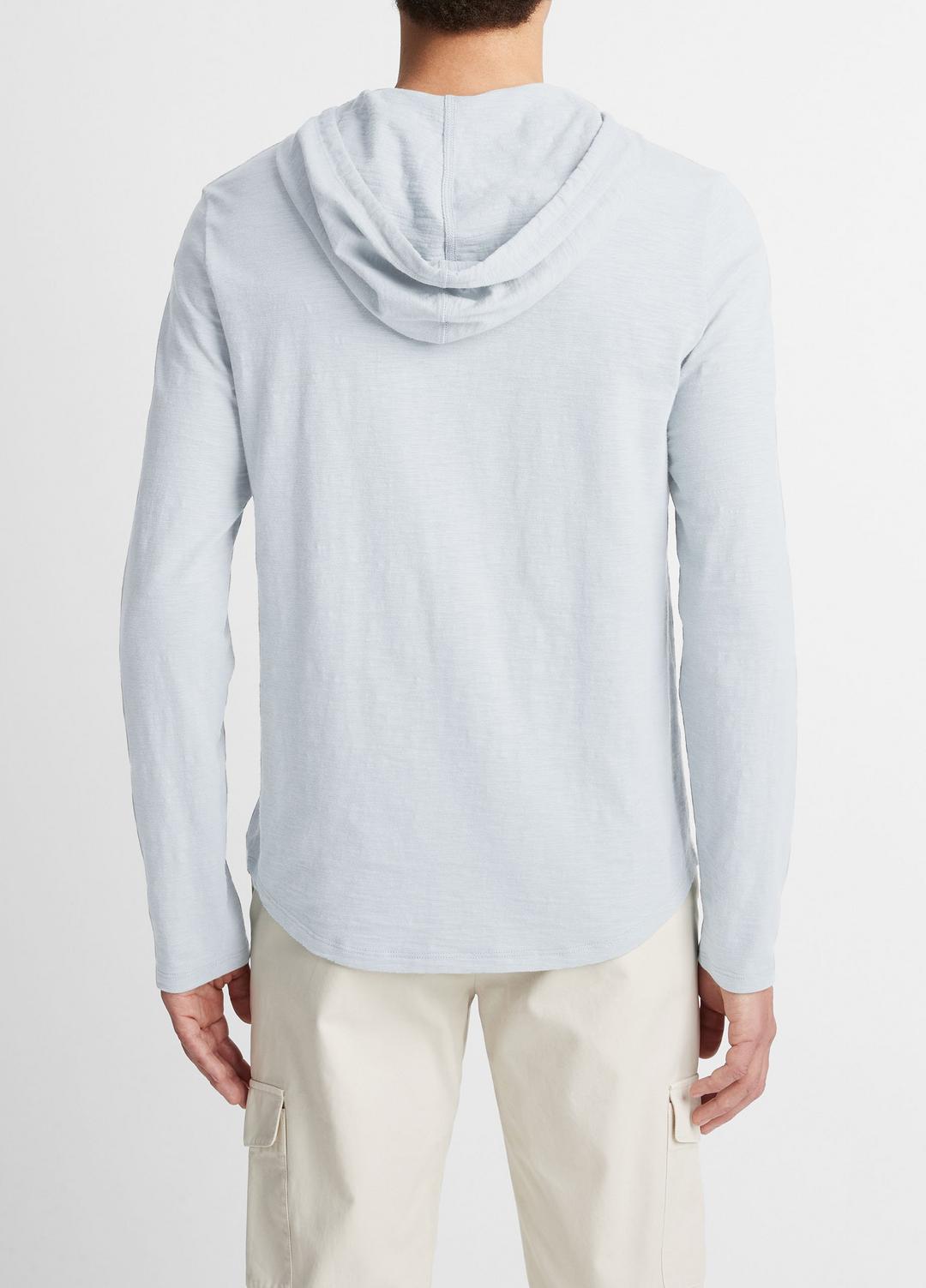 Textured Cotton Hoodie in Sweatshirts & Hoodies | VINCE Men