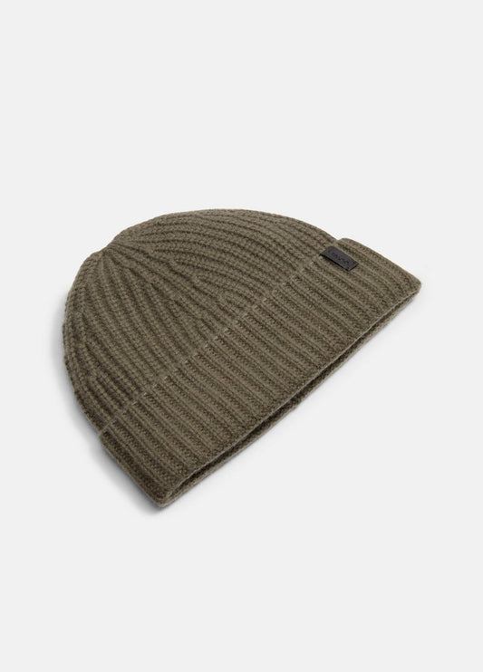 Cashmere Shaker-Stitch Beanie in Scarves & Hats | VINCE Men