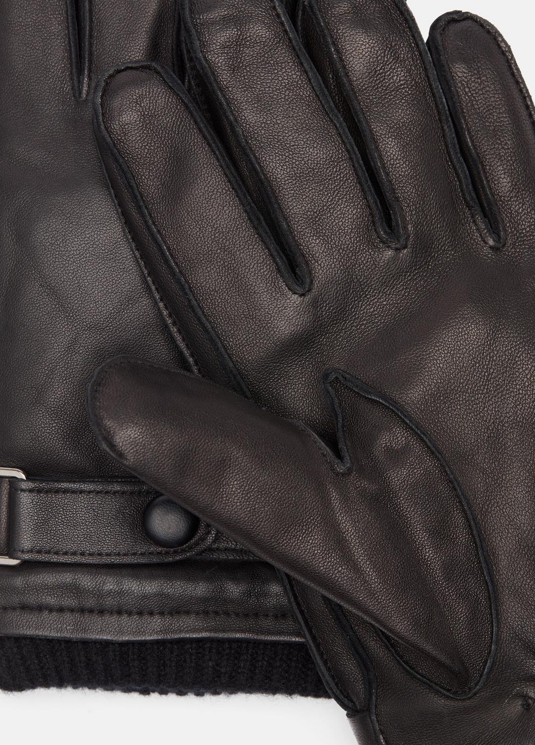Leather Wrist-Strap Glove in Gloves | VINCE Men