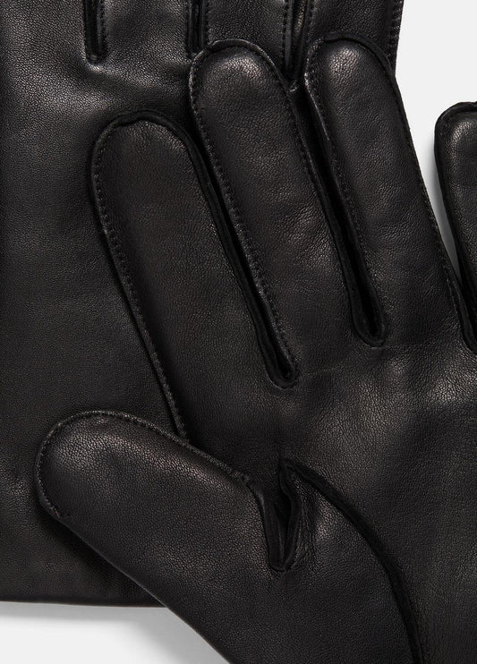 Classic Cashmere-Lined Leather Glove in Gloves | VINCE Men