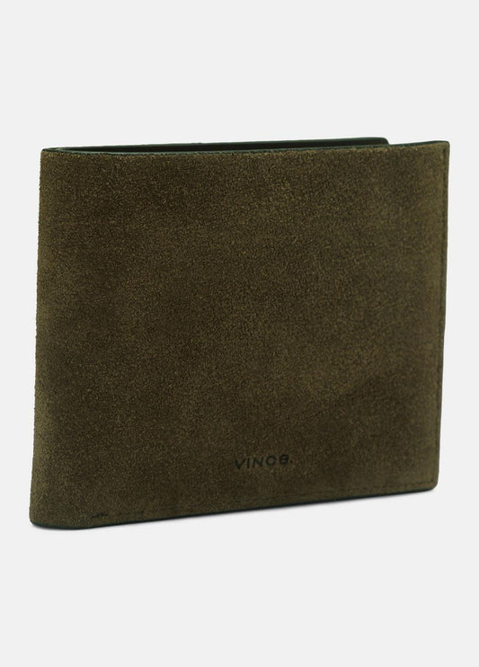 Suede Bifold Wallet in Bags | VINCE Men