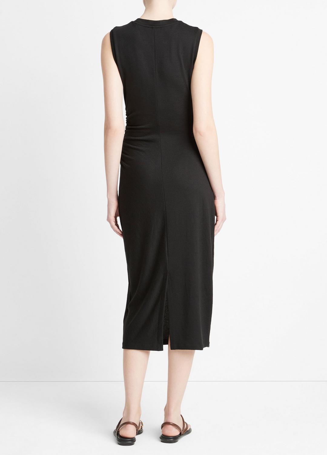 Sleeveless Gathered-Waist Dress in Dresses & Skirts | VINCE Sale