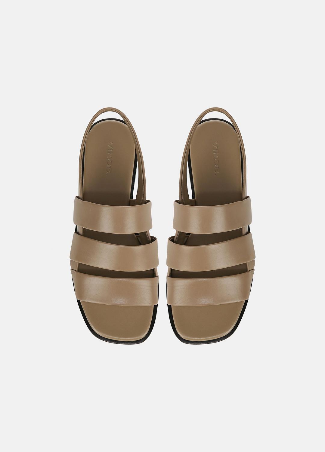 Mazie Leather Slingback Sandal in Shoes | VINCE Sale