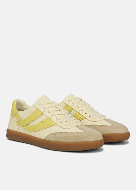 Oasis Leather & Suede Sneaker in Shoes | VINCE Sale