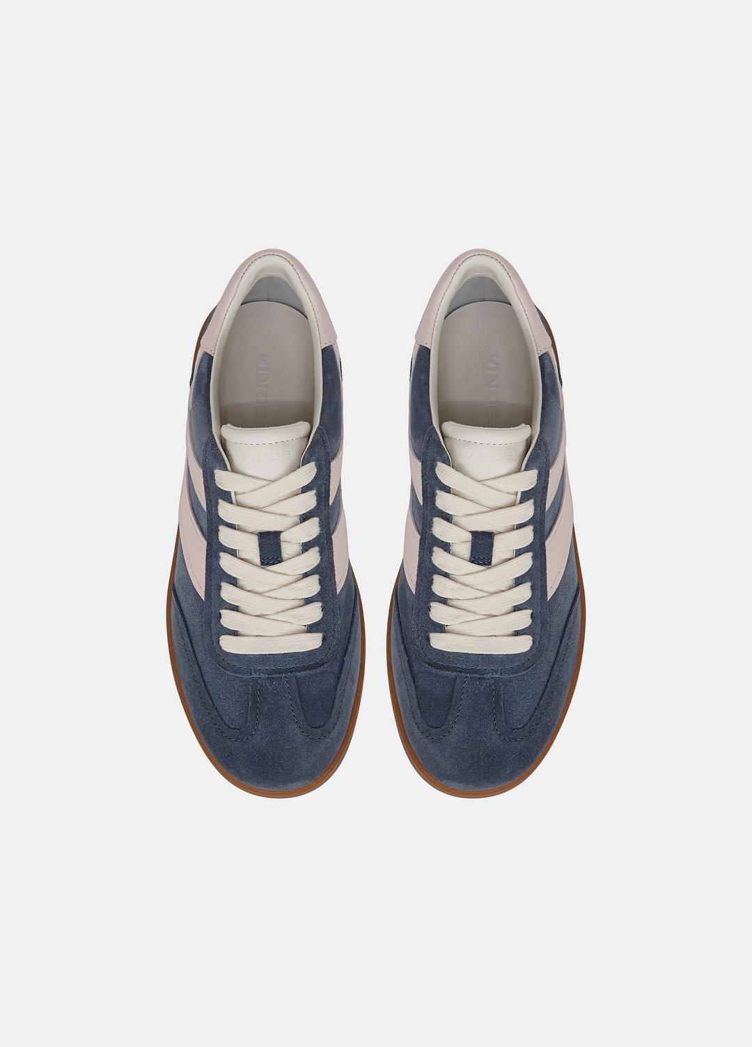 Oasis Suede & Leather Sneaker in Shoes | VINCE Sale