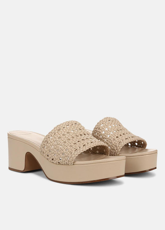 Margo Woven Leather Platform Sandal in Shoes | VINCE Sale