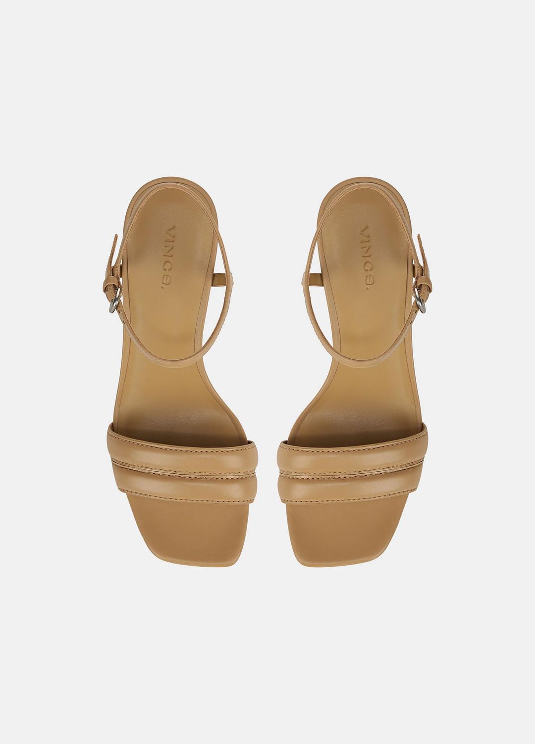 Prema Leather Wedge Sandal in Shoes | VINCE Sale