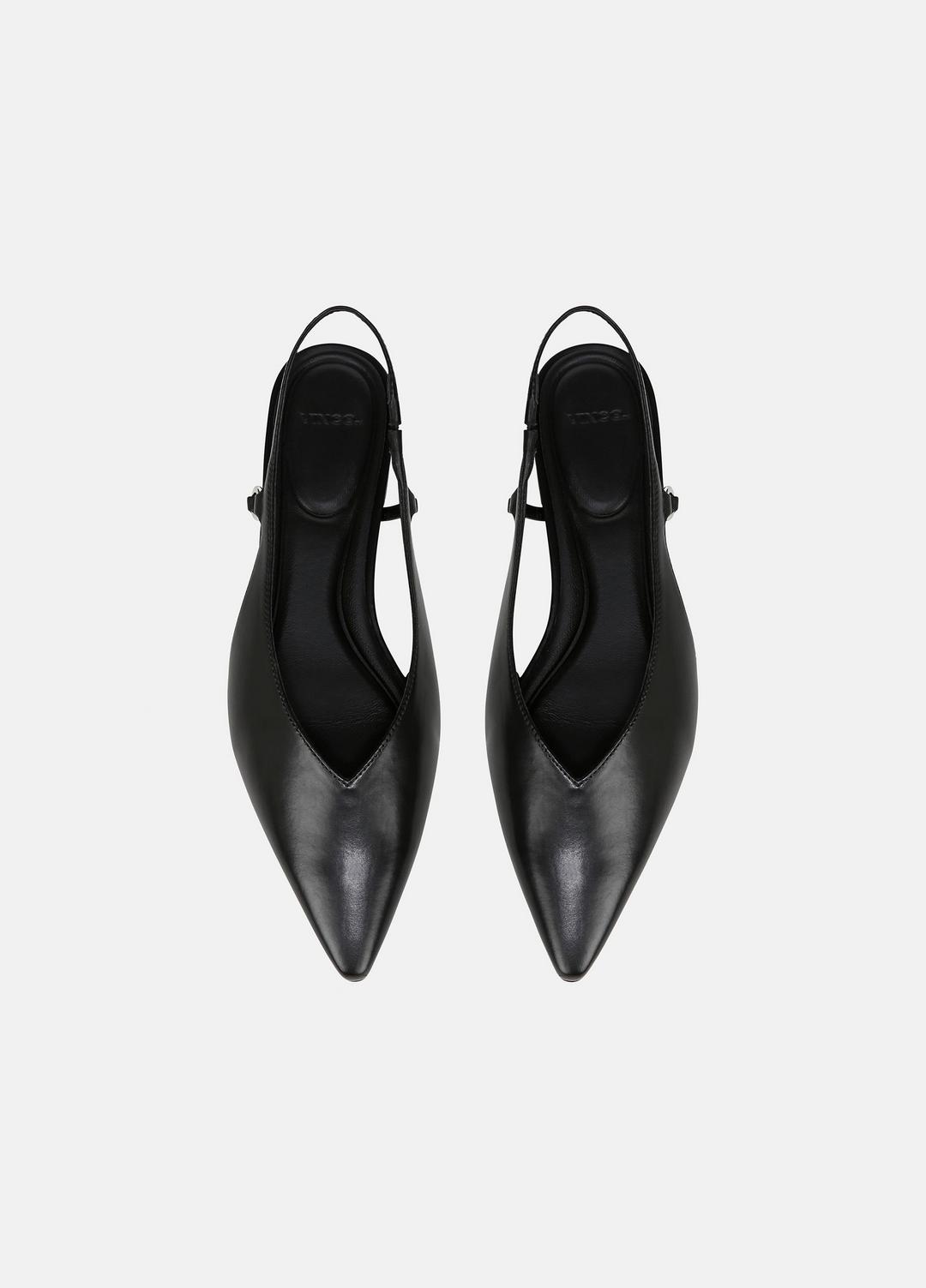 Ines Leather Slingback Flat in Shoes | VINCE Sale