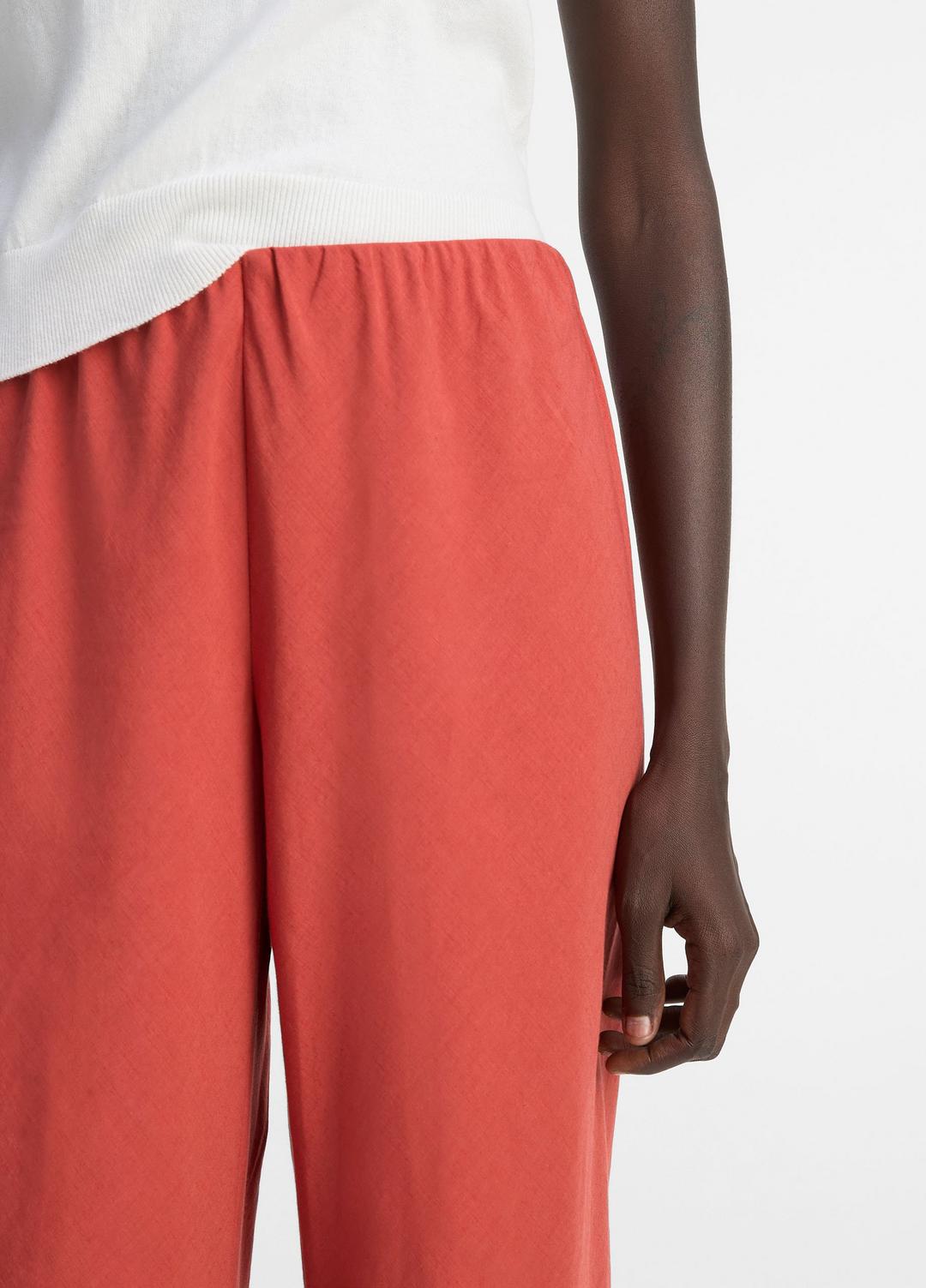 Cotton-Blend High-Waist Bias Pant in Pants & Shorts | VINCE Sale