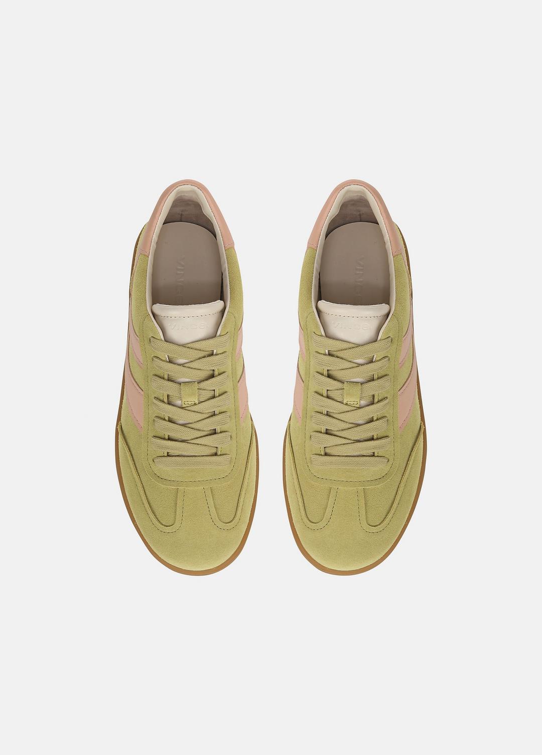 Oasis Suede & Leather Sneaker in Shoes | VINCE Sale