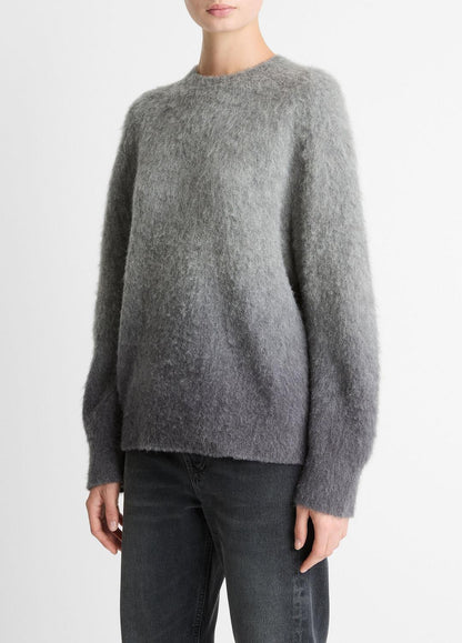 Ombré Alpaca & Wool-Blend Sweater in Crew Neck | VINCE Women