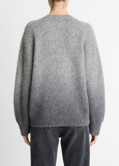 Ombré Alpaca & Wool-Blend Sweater in Crew Neck | VINCE Women