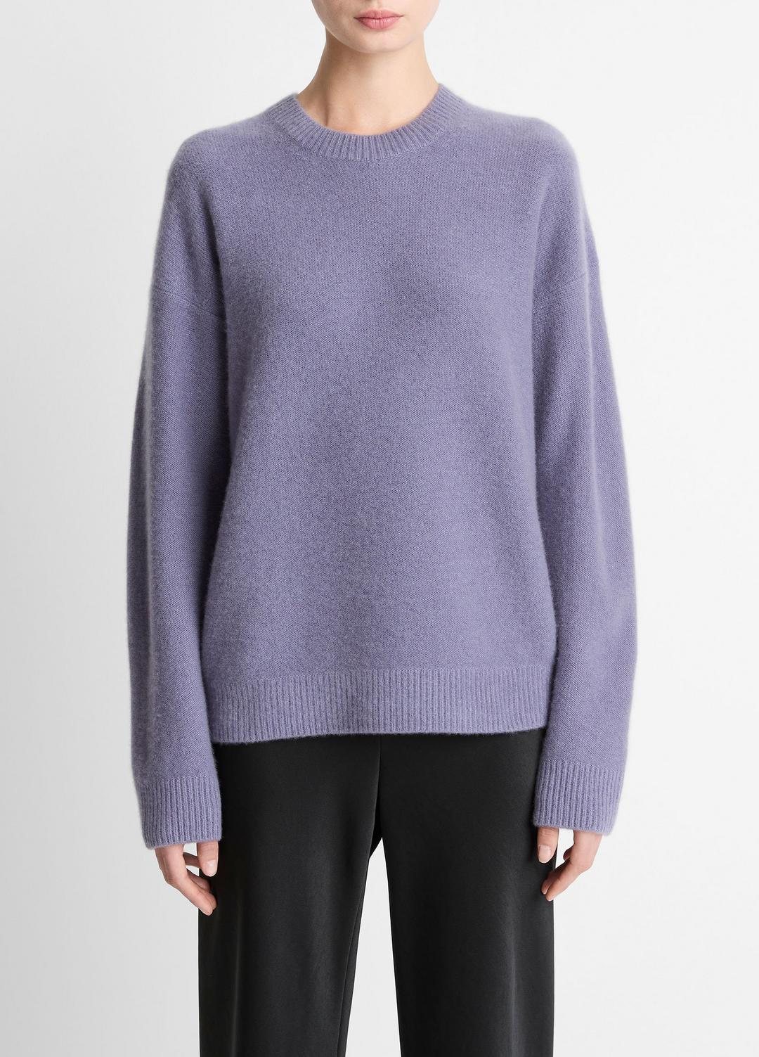 Plush Cashmere Crew Neck Sweater in Crew Neck | VINCE Women