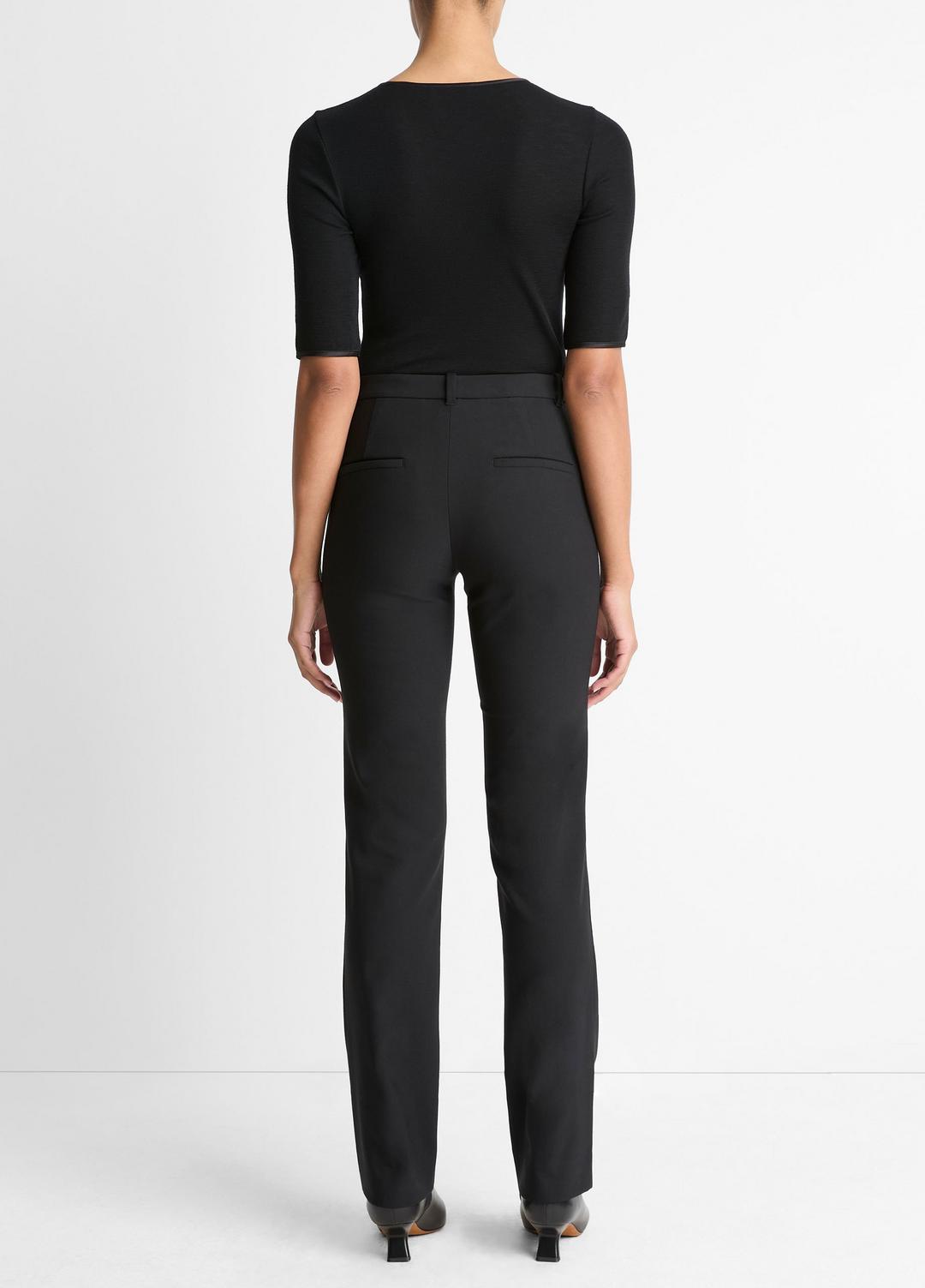 Cotton-Blend Slim Cigarette Pant in Trousers | VINCE Women