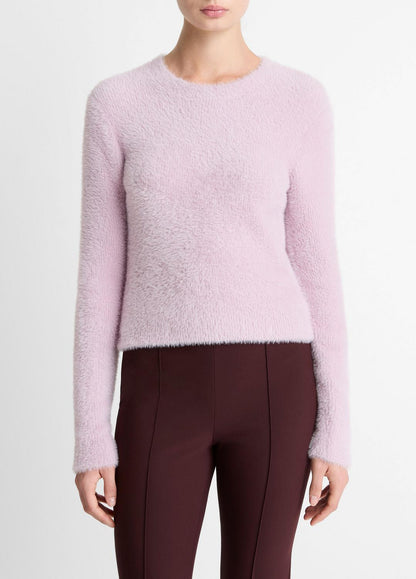 Eyelash Crew Neck Sweater in Crew Neck | VINCE Women