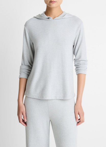 Cozy Long-Sleeve Hoodie in Sweatshirts & Hoodies | VINCE Women