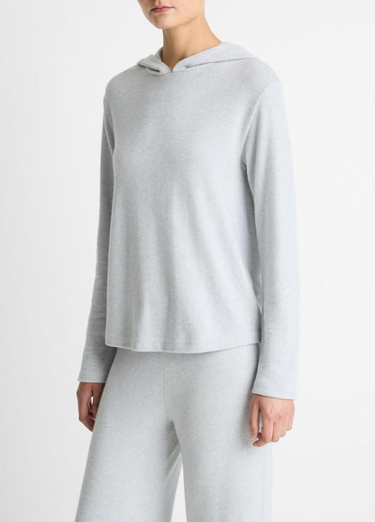 Cozy Long-Sleeve Hoodie in Sweatshirts & Hoodies | VINCE Women