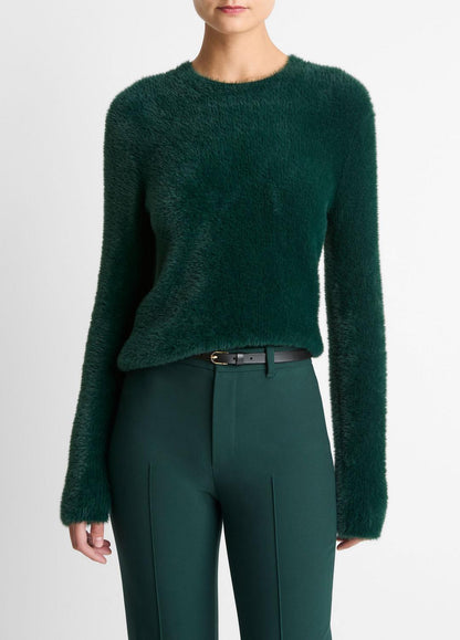 Eyelash Crew Neck Sweater in Crew Neck | VINCE Women