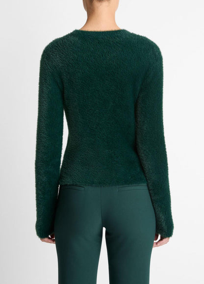 Eyelash Crew Neck Sweater in Crew Neck | VINCE Women