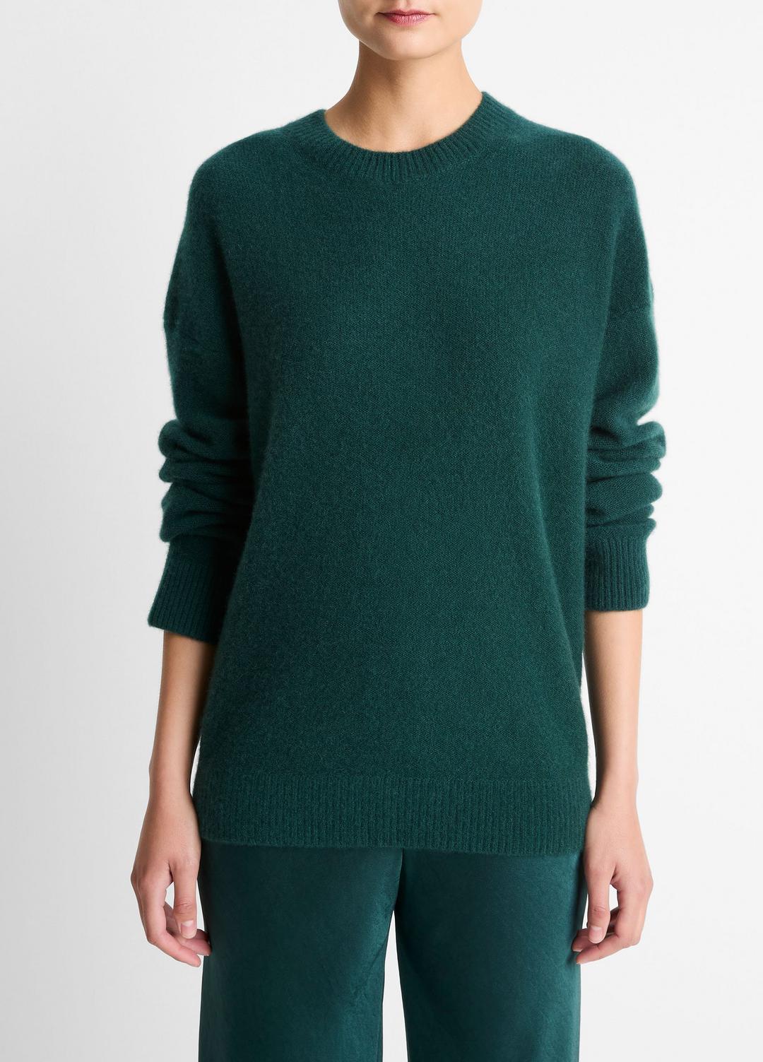 Plush Cashmere Crew Neck Sweater in Crew Neck | VINCE Women