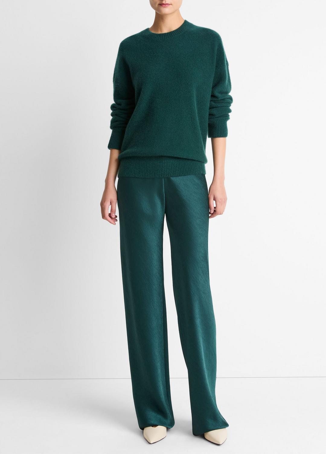 Plush Cashmere Crew Neck Sweater in Crew Neck | VINCE Women
