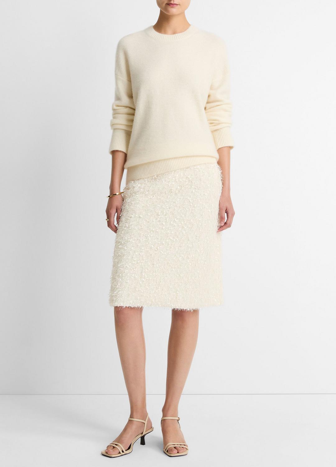 Plush Cashmere Crew Neck Sweater in Crew Neck | VINCE Women