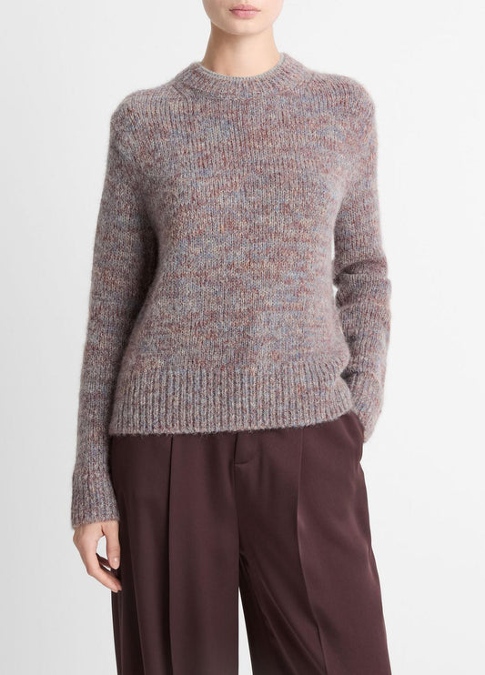 Marled Crew Neck Sweater in Crew Neck | VINCE Women