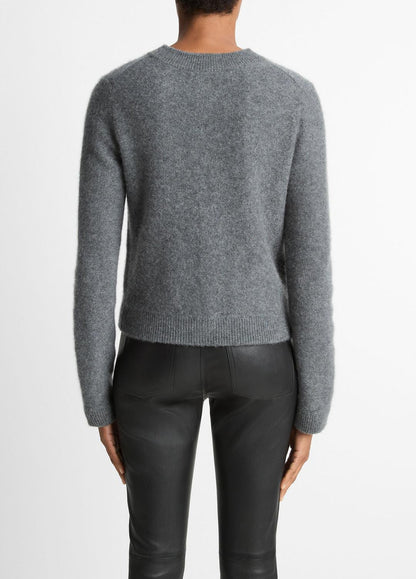 Plush Cashmere Shrunken Cardigan in Cardigans | VINCE Women