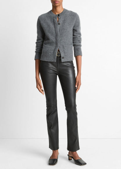 Plush Cashmere Shrunken Cardigan in Cardigans | VINCE Women