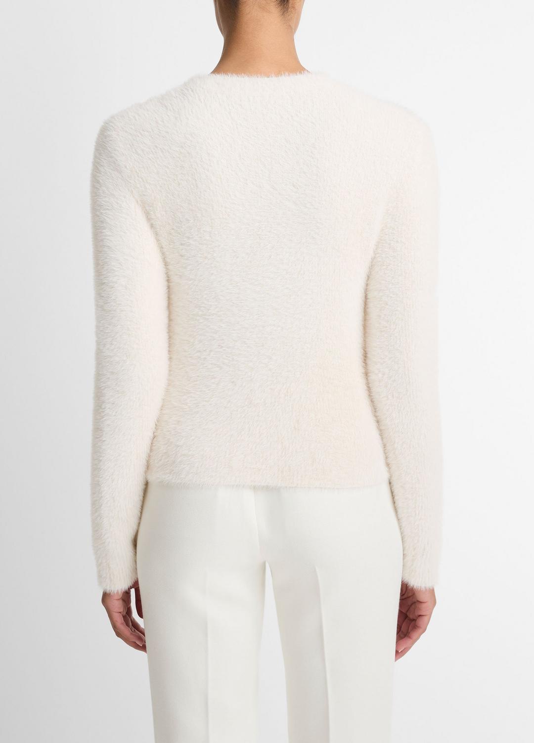 Eyelash Crew Neck Sweater in Crew Neck | VINCE Women