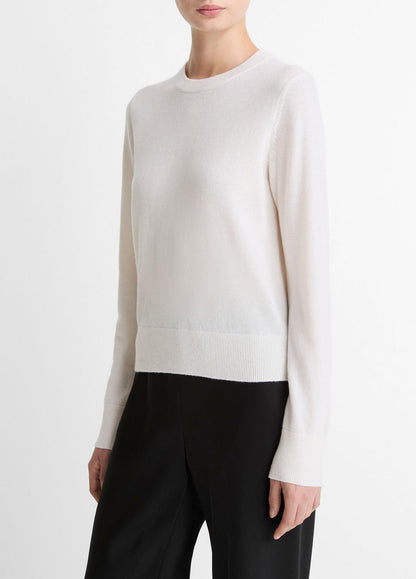 Cashmere Crew Neck Sweater in Crew Neck | VINCE Women