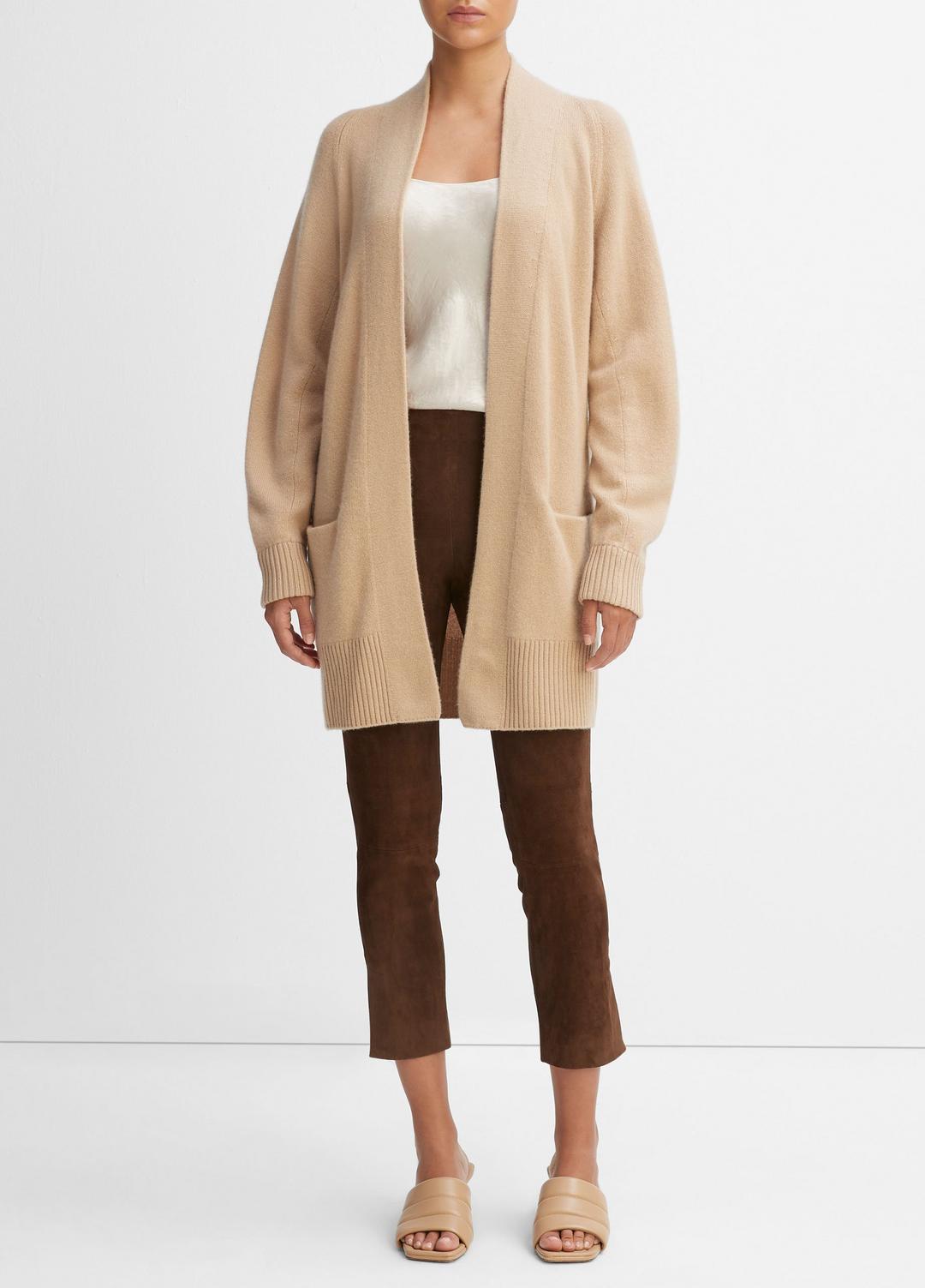 Cashmere Open-Front Cardigan in Cardigans | VINCE Women