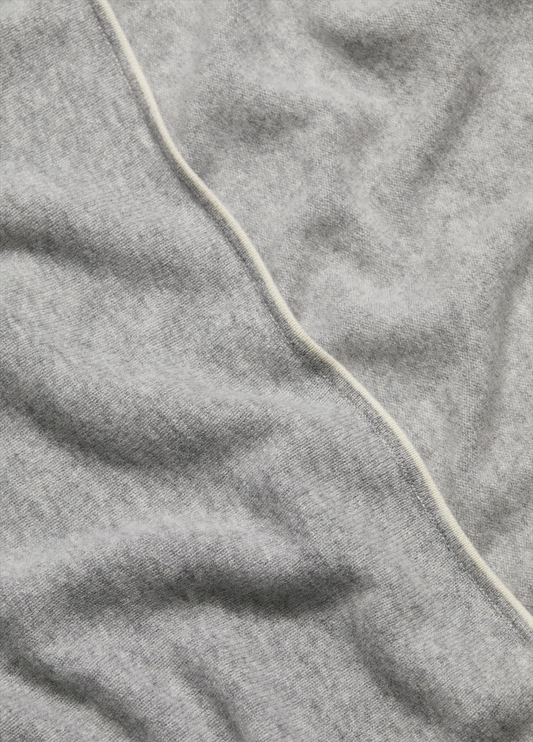 Tipped Jersey-Knit Cashmere Cape in Sweaters | VINCE Women