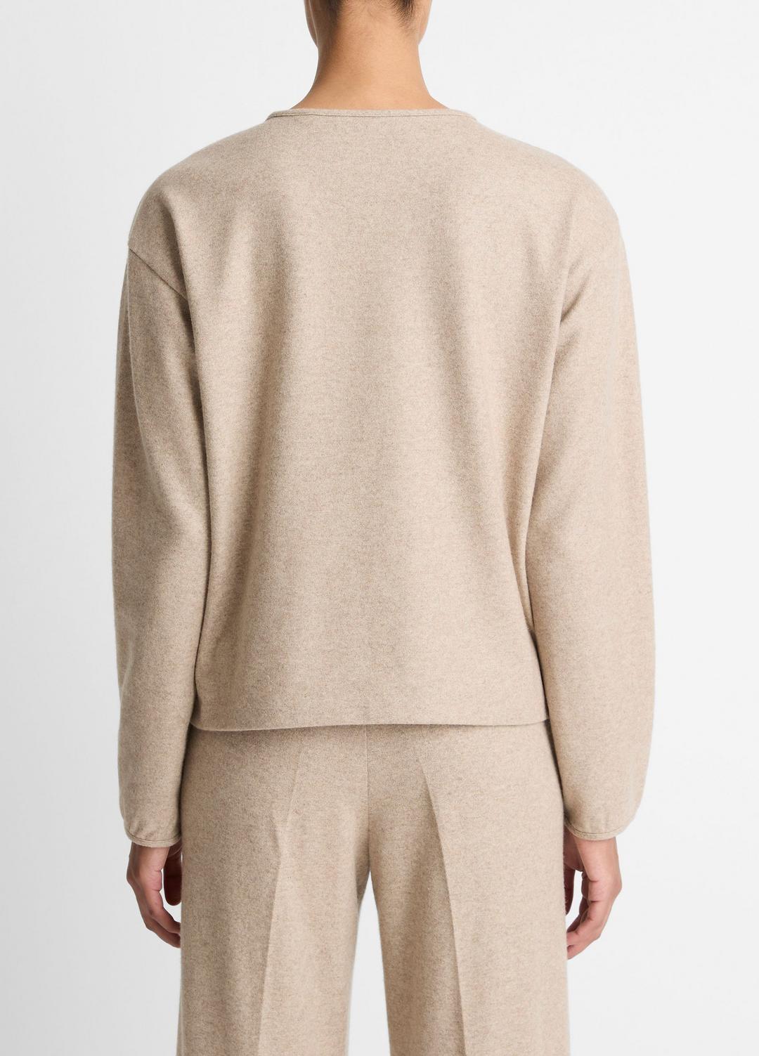 Italian Wool-Blend Lounge Pullover in Sweatshirts & Hoodies | VINCE Women