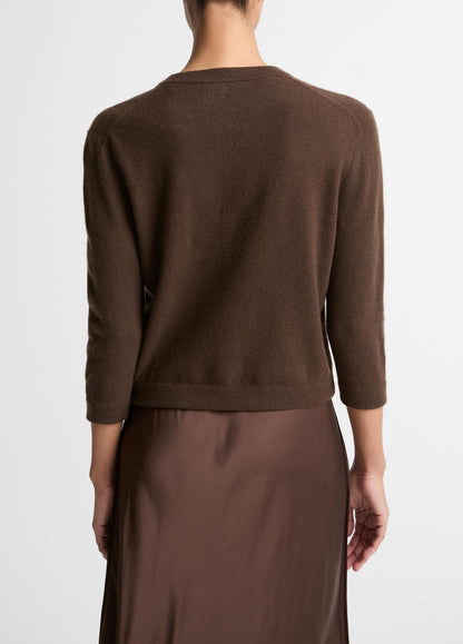 Wool & Cashmere-Blend Pocket Cardigan in Cardigans | VINCE Women
