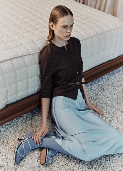 Wool & Cashmere-Blend Pocket Cardigan in Cardigans | VINCE Women